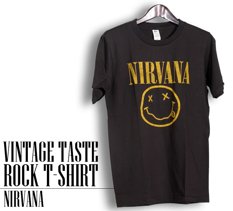 ヴィンテージロックtシャツ バンドtシャツ メンズ レディース パンク  Nirvana ニルヴァー...