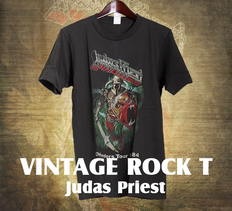 ヴィンテージロックtシャツ バンドtシャツ パンク JUDAS PRIEST