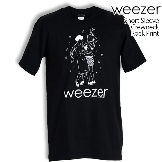 ロックtシャツ バンドtシャツ メンズ Weezer ウィーザー パンク ロックファッション メンズ...