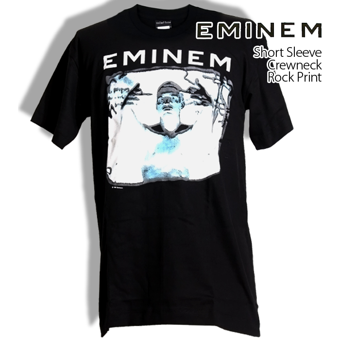 ロックtシャツ バンドtシャツ パンク Eminem メンズ レディース Mサイズ Lサイズ XLサ...