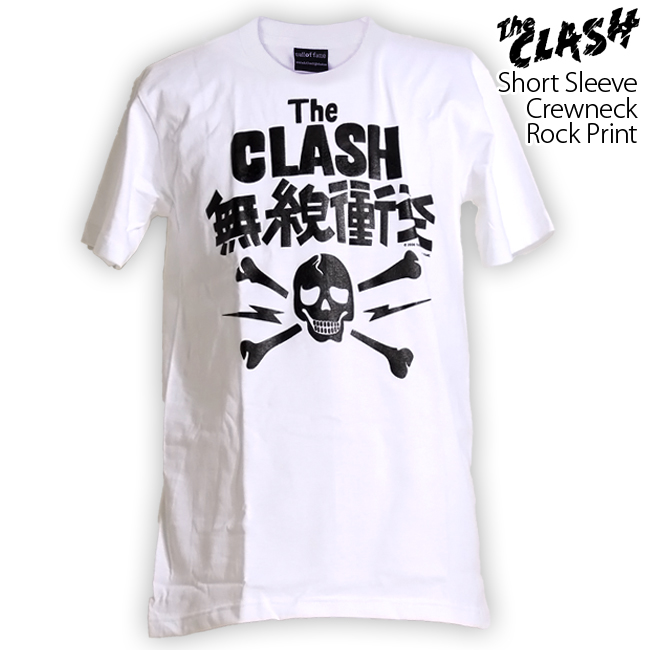 ロックtシャツ バンドtシャツ パンク ザ クラッシュ The Clash メンズ レディース Mサイズ Lサイズ XLサイズ 黒色 白色 ストリート系