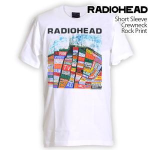 ロックtシャツ バンドtシャツ パンク レディオヘッド Radiohead メンズ レディース Mサ...