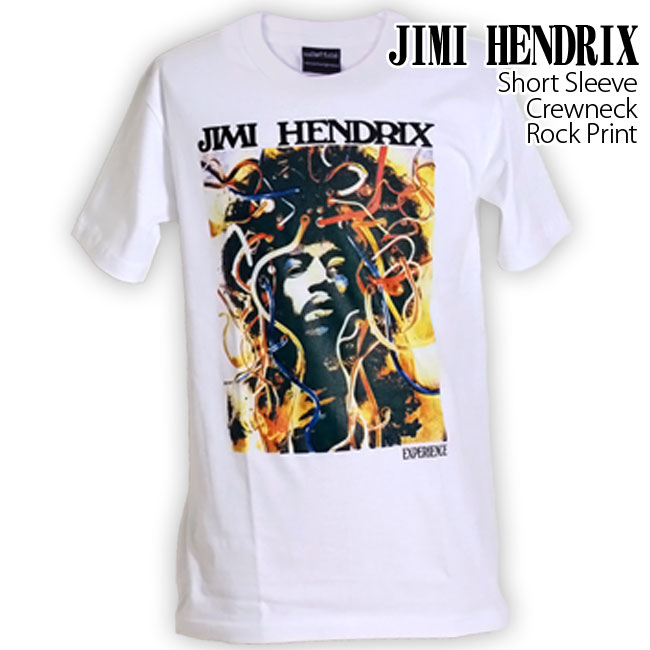 ロックtシャツ バンドtシャツ パンク ジミー ヘンドリックス Jimi