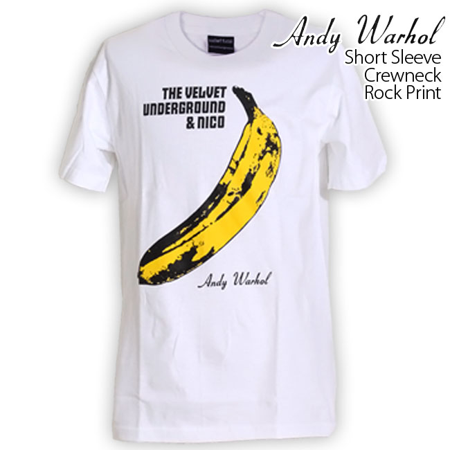 ロックtシャツ バンドtシャツ パンク The Velvet Underground バナナロゴ メンズ レディース Mサイズ Lサイズ XLサイズ 黒色 白色 ストリート系｜t-link｜03