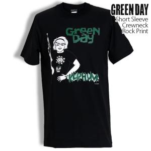 ロックtシャツ バンドtシャツ パンク Green Day グリーン デイ カープランク メンズ レ...