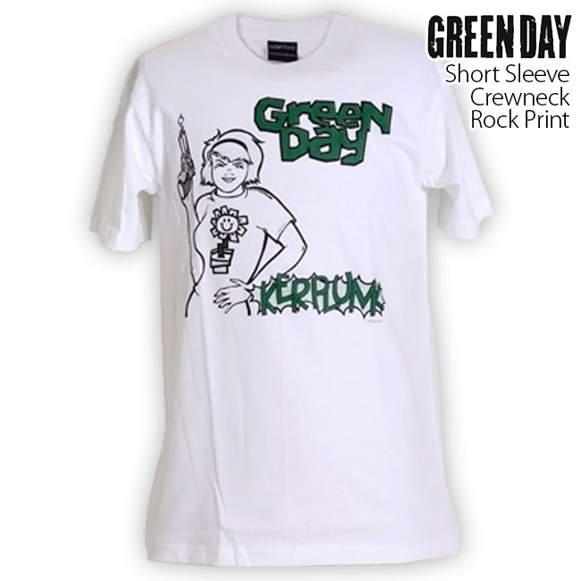 ロックtシャツ バンドtシャツ パンク Green Day グリーン デイ カープ 