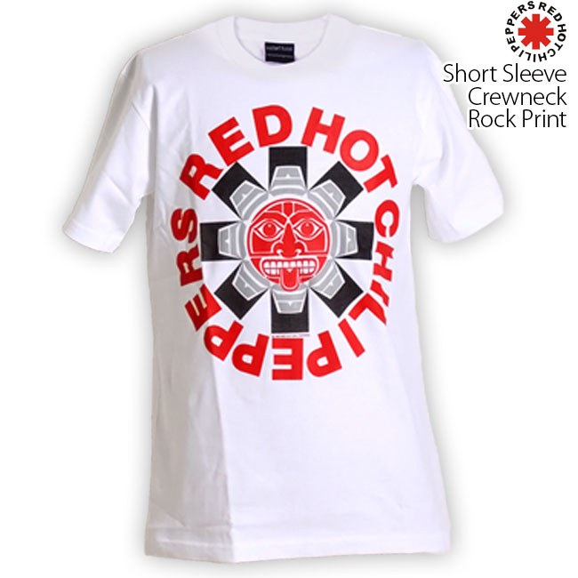 ロックtシャツ バンドtシャツ パンク Red Hot Chili Peppers レッド