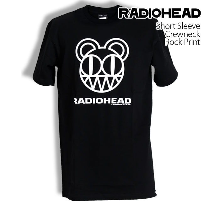 ロックtシャツ バンドtシャツ パンク レディオヘッド RADIOHEAD メンズ レディース Mサイズ Lサイズ XLサイズ 黒色 白色 ストリート系｜t-link｜02