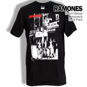 ロックtシャツ バンドtシャツ パンク RAMONES ラモーンズ メンバー写真ロゴ メンズ レディ...