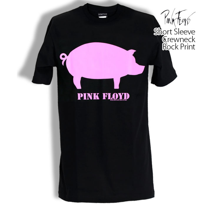 ロックtシャツ バンドtシャツ パンク ピンク フロイド ピンクの豚 黒 白 2 Mサイズ Lサイズ...