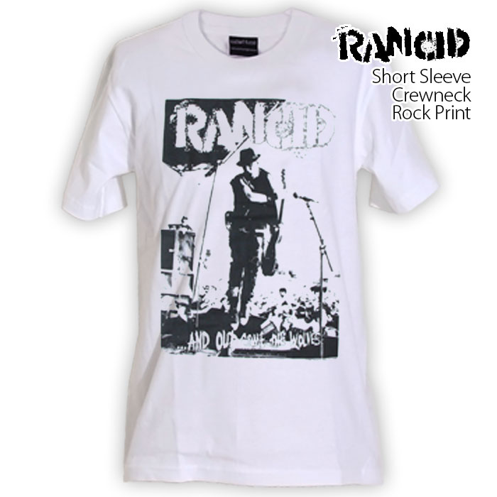 ロックtシャツ バンドtシャツ パンク Rancid ランシド ティム アームストロング メンズ レ...