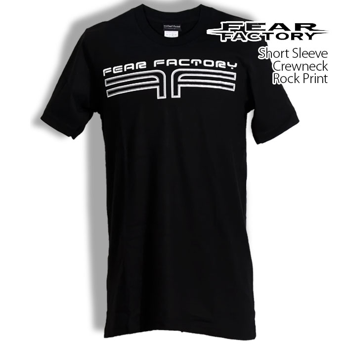 ロックtシャツ バンドtシャツ パンク Fear Factory フィア