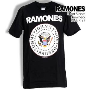 ロックtシャツ バンドtシャツ パンク Ramones ラモーンズ 定番ロゴ メンズ レディース M...