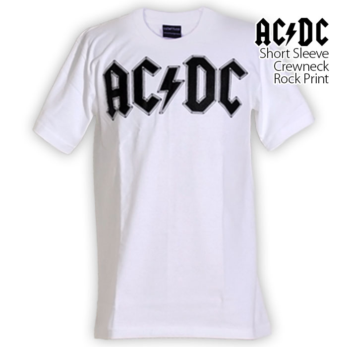 ロックtシャツ バンドtシャツ パンク AC/DC エーシー ディーシー