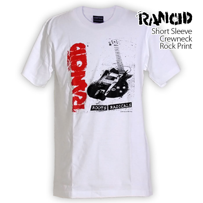 ロックtシャツ バンドtシャツ パンク RANCID ランシド ROOTS RADICALS メンズ...