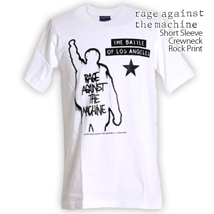 ロックtシャツ バンドtシャツ パンク RAGE AGAINST THE MACHINE レイジ ア...