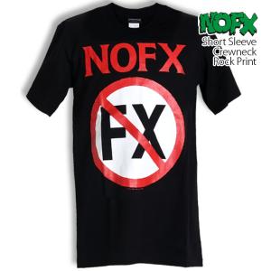 ロックtシャツ バンドtシャツ パンク NOFX ノーエフエックス FX禁止 Mサイズ Lサイズ 黒...