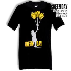 ロックtシャツ バンドtシャツ パンク GREEN DAY グリーン デイ 風船 メンズ レディース...