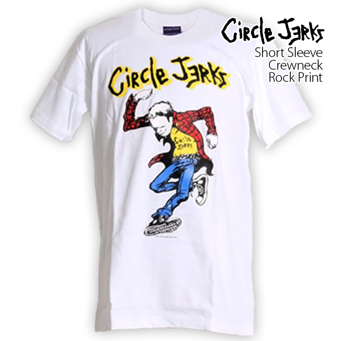 ロックtシャツ バンドtシャツ パンク CIRCLE JERKS サークルジョークス