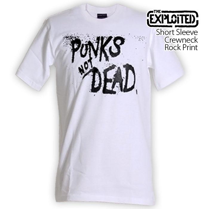 ロックtシャツ バンドtシャツ パンク The Exploited エクスプロイテッド メンズ レディース Mサイズ Lサイズ XLサイズ 黒色 白色 ストリート系｜t-link｜02