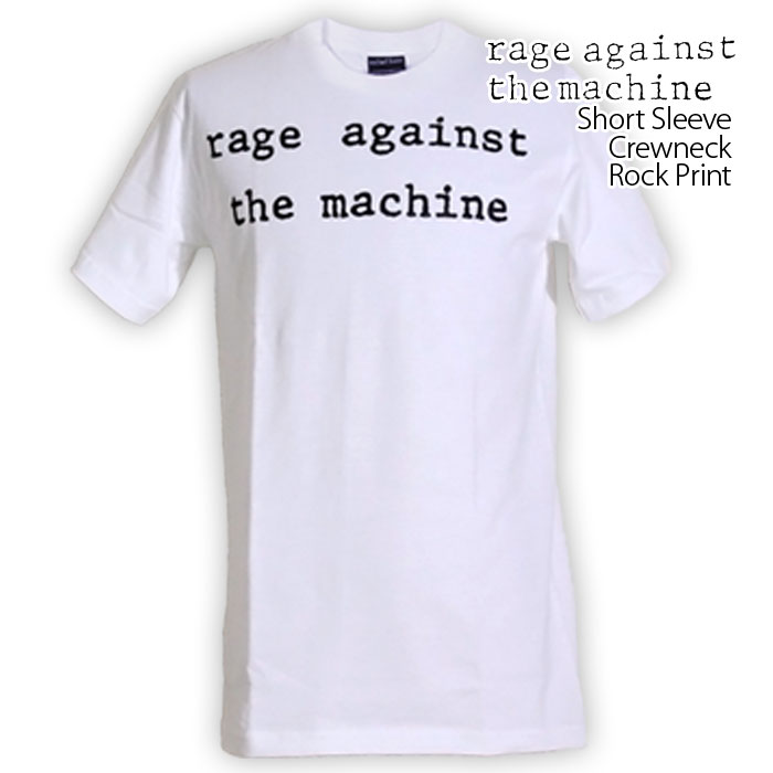 ロックtシャツ バンドtシャツ パンク Rage Against the Machine レイジ アゲインスト ザ マシーン メンズ レディース Mサイズ Lサイズ XLサイズ 黒色 白色｜t-link｜03