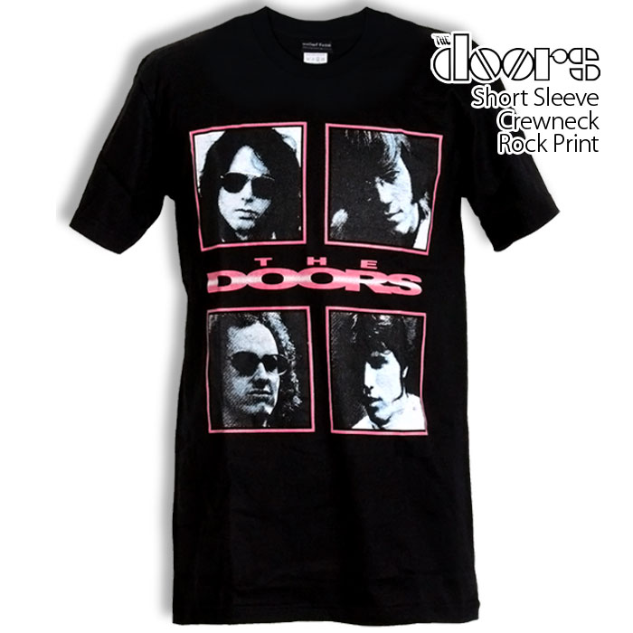 ロックtシャツ バンドtシャツ パンク The Doors ドアーズ メンバー