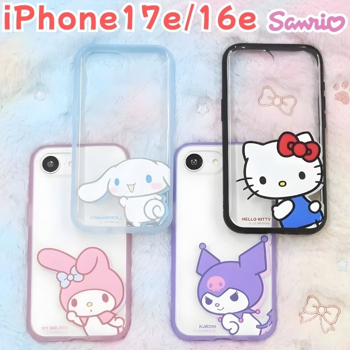 iPhone17e 16e ケース サンリオ ハローキティ マイメロディ クロミ