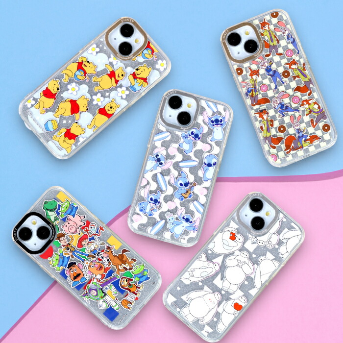 iPhone16 ケース ディズニー キャラクター 耐衝撃 iPhone17e 16e