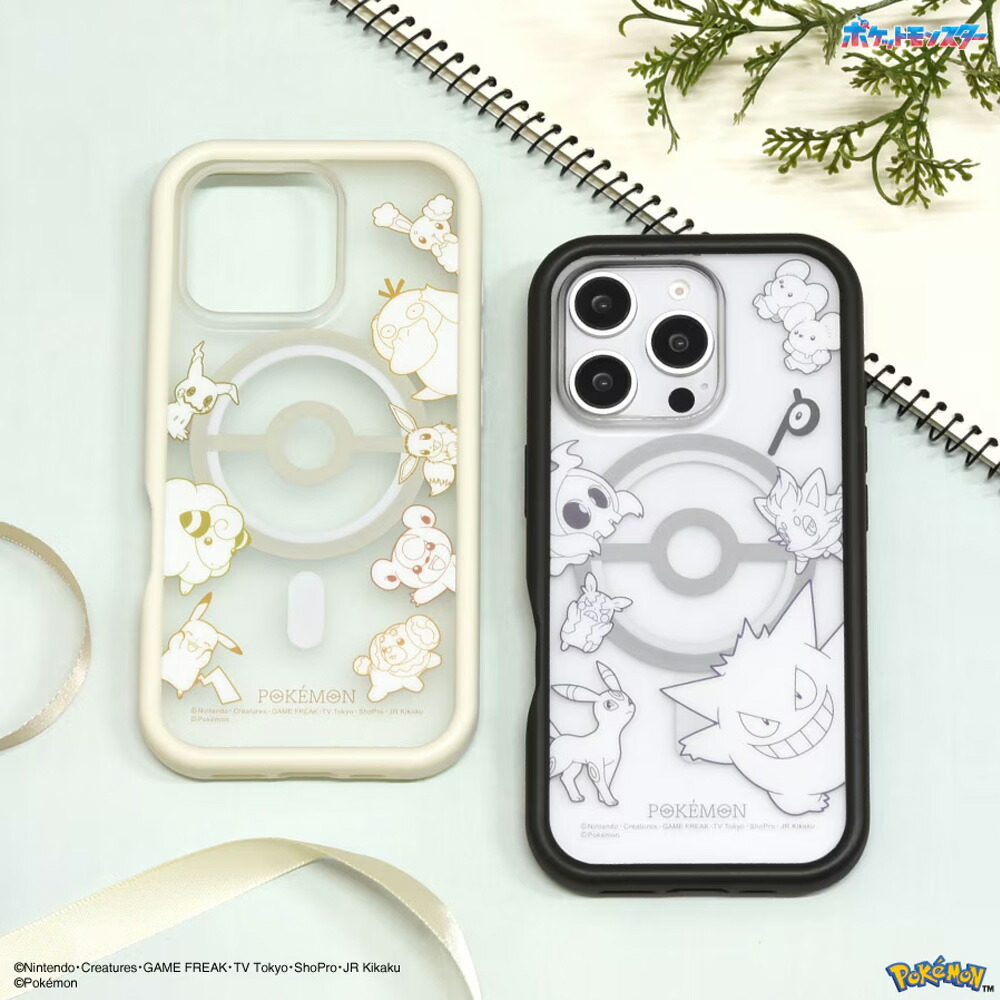 iPhone 16 pro ケース キャラクター ポケモン ネマシュ ポニータ