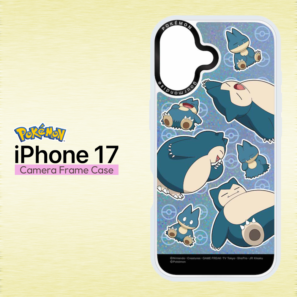 iPhone17 ケース ポケモン ゴンべ カビゴン 公式 ライセンス かわいい