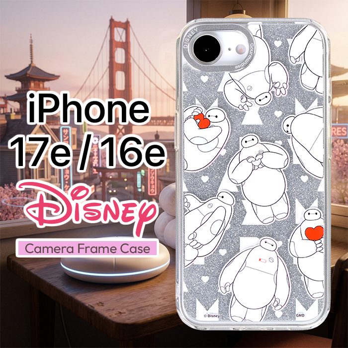 iPhone17e 16e ケース ベイマックス ディズニー キャラクター デザイン
