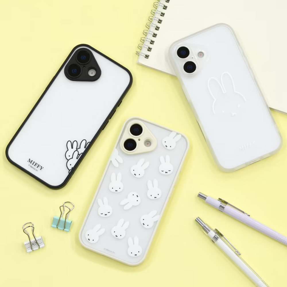 iPhone17 ケース ミッフィー miffy 公式 ライセンス かわいい フェイス