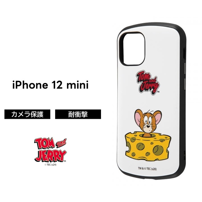 ワーナー・ブラザース iPhone12 mini トムとジェリー ケース 耐衝撃 