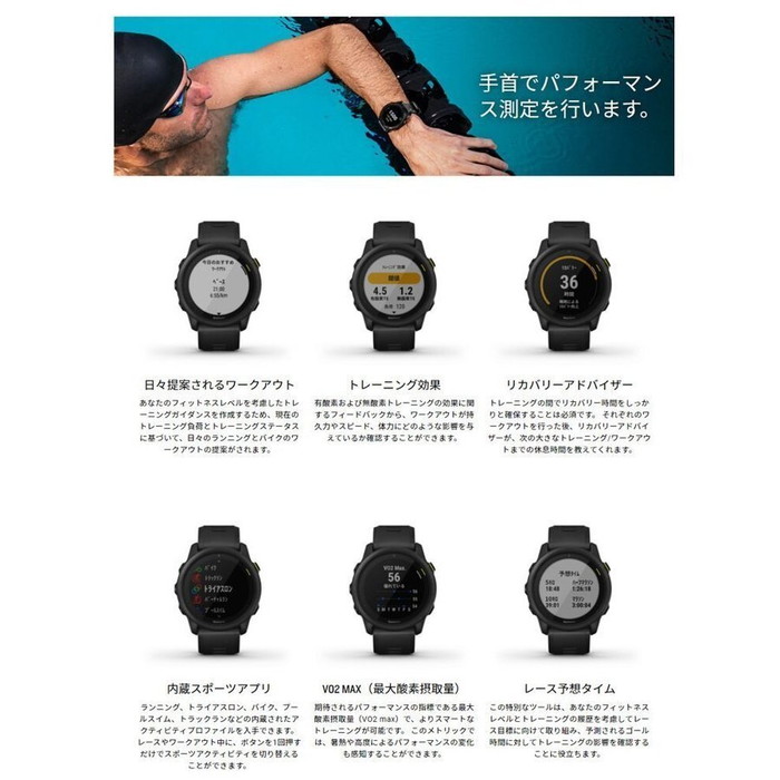 GARMIN FOREATHLETE 745 レッド GARMIN ガーミン ForeAthlete 745 Magma Red 010-02445-42