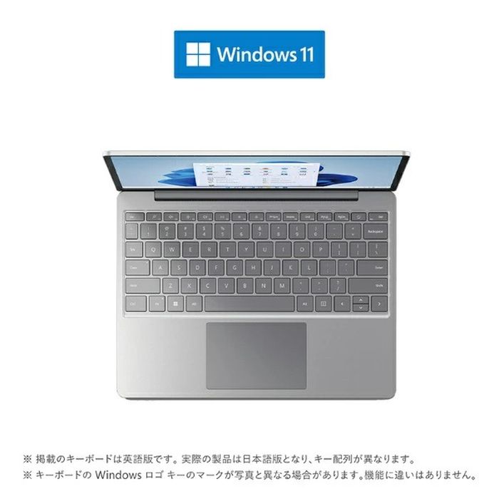 Surface マイクロソフト Microsoft Laptop Go 2 プラチナ 8QF