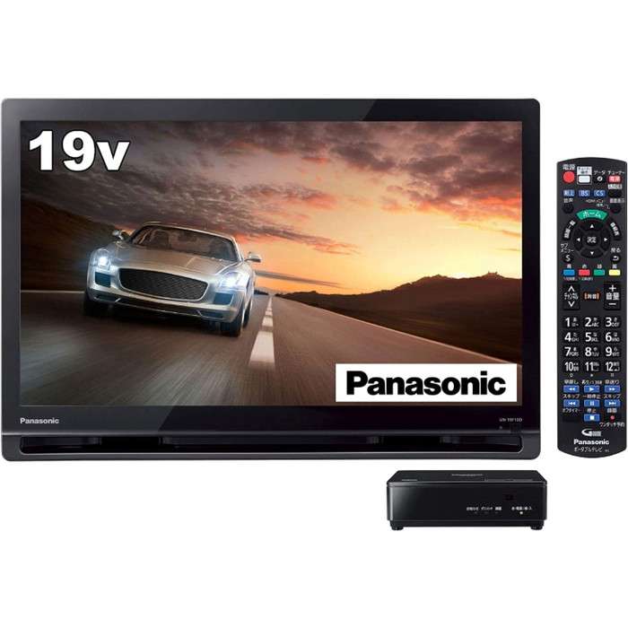 【美品】Panasonic / プライベートビエラ  UN-19FB10D Amazon | パナソニック 19V型 ハイビジョン ポータブル 液晶
