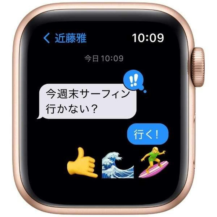 アップル Apple Watch SE 40mm ゴールド アルミ スターライト スポーツ