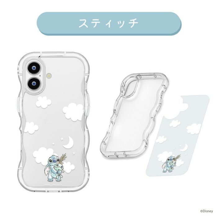 iPhone17 ケース ディズニー クリア かわいい 耐衝撃 iPhone 17