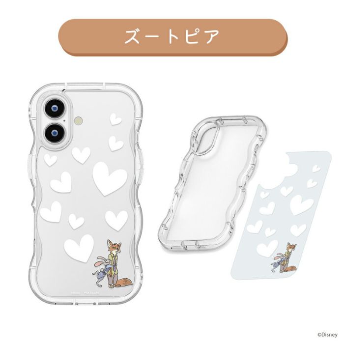 iPhone17 ケース ディズニー クリア かわいい 耐衝撃 iPhone 17