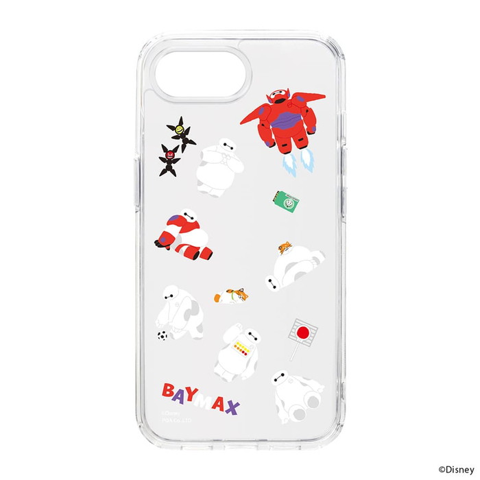 iPhone17e 16e ケース ディズニー ベイマックス かわいい 耐衝撃ケース