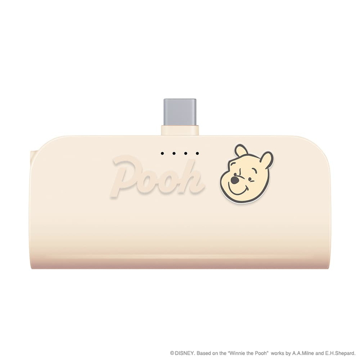 ヒグチユウコ　モバイルバッテリー　ディズニーマリー USB Type-C 直挿しモバイルバッテリー 5,000mAh/PD20W