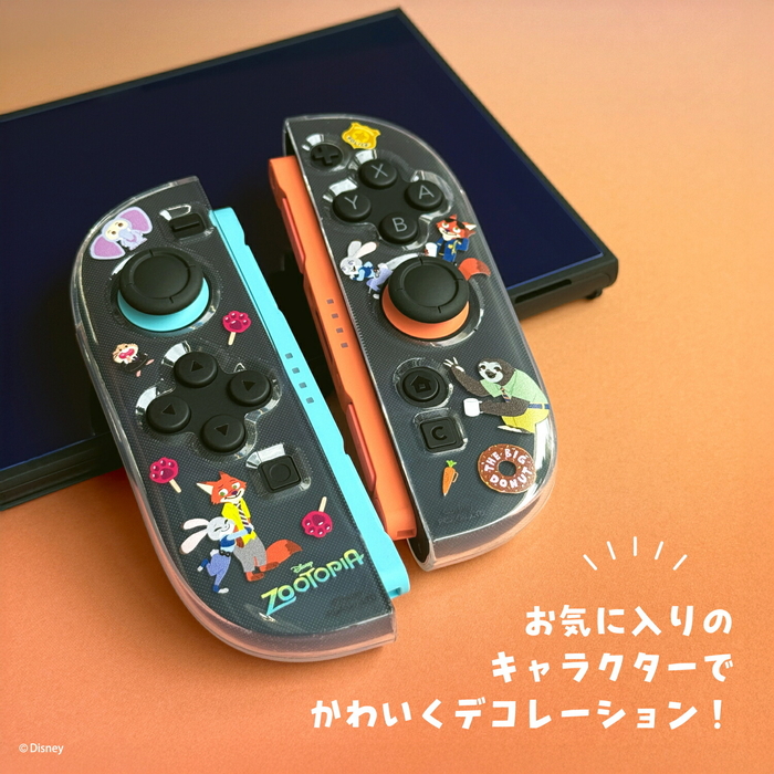 Nintendo Switch2 ジョイコンカバー クリア マーベルヒーロー joy-con