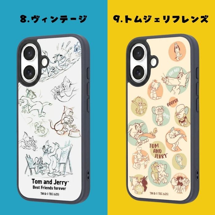 iPhone17 ケース トムとジェリー キャラクター iPhone 17 アイフォン17