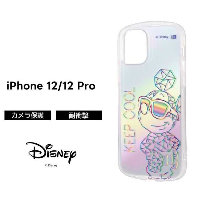 Disney（ディズニー） iPhone 12 12Pro ケース ミッキー クリアケース
