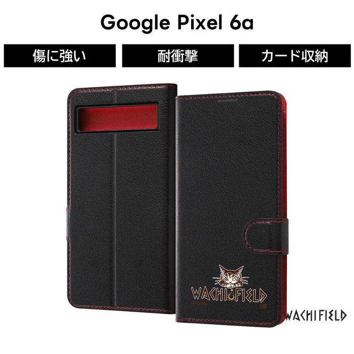 Google Pixel 6a /ピクセル 6a 干されてる猫　グーグル手帳型ケース