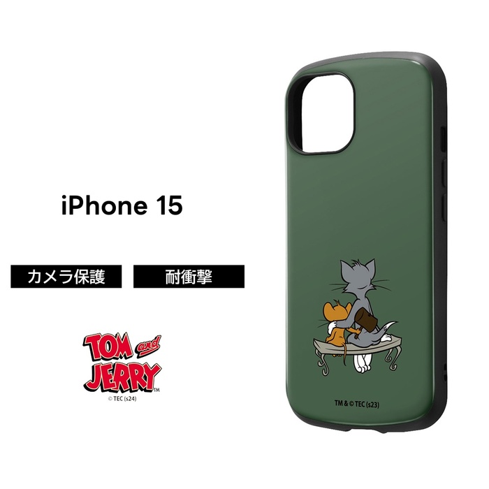 ワーナー・ブラザース iPhone 15 ケース トムとジェリー トム ジェリー