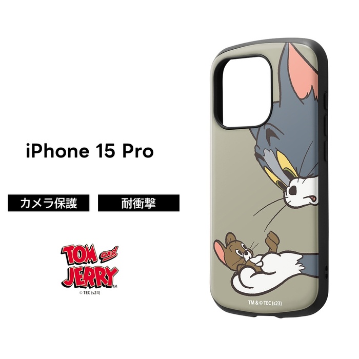 ワーナー・ブラザース iPhone 15 Pro ケース トムとジェリー トム