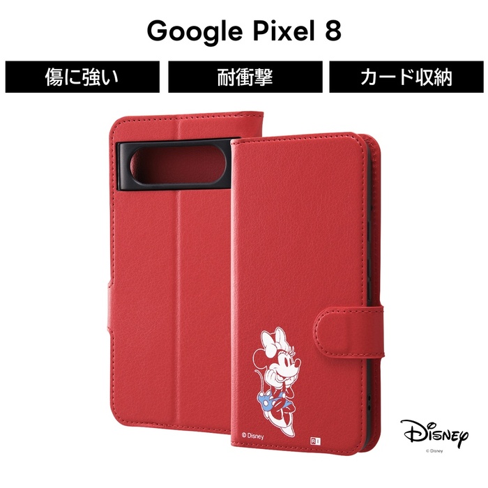 Disney（ディズニー） Google Pixel 8 ケース ミニー 手帳型 Pixel8