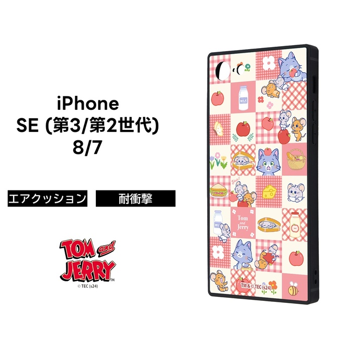iPhoneSE3 ケース とむじぇりごっこ アニメ iPhoneSE2 iPhone8 iPhone7