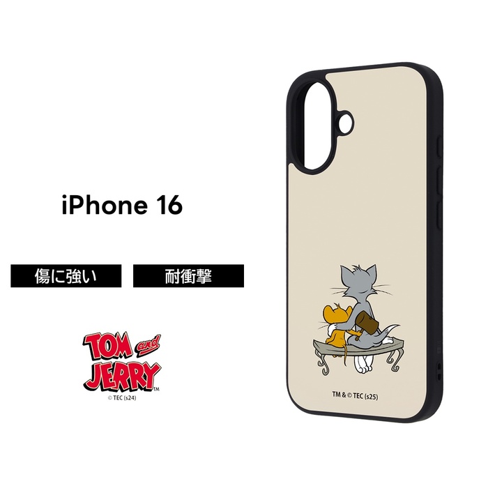 iPhone16 ケース トムとジェリー かわいい iPhone 16 アイフォン16